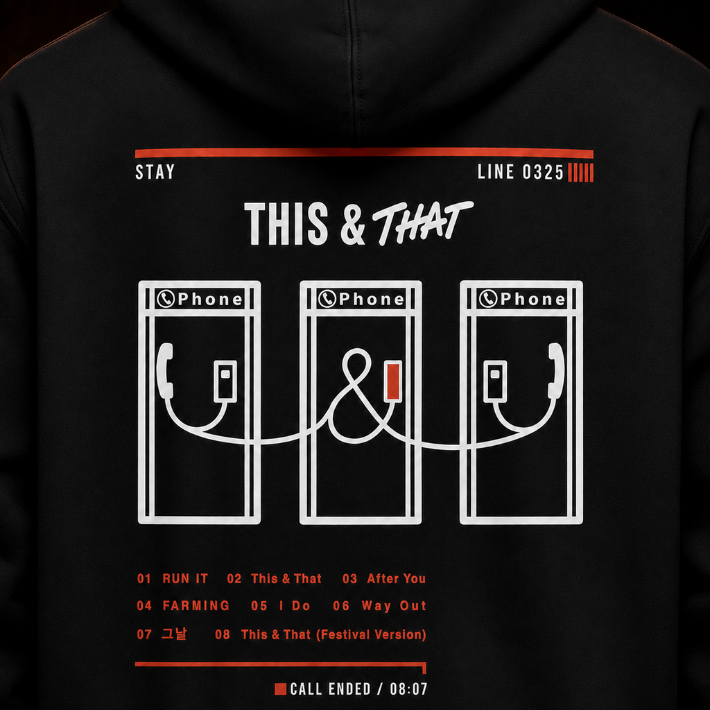 SWEAT SKZ - THAT Ver. (Phone Booth) [Edition Limitée]