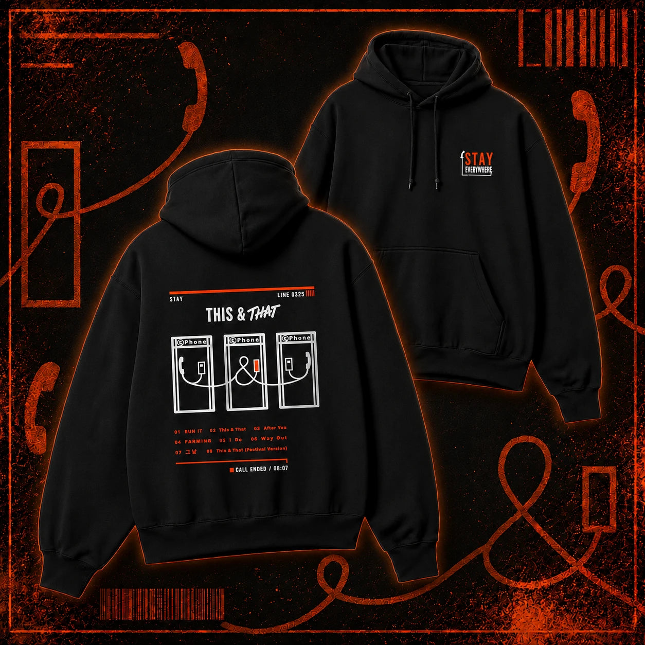 SWEAT SKZ - THAT Ver. (Phone Booth) [Edition Limitée]