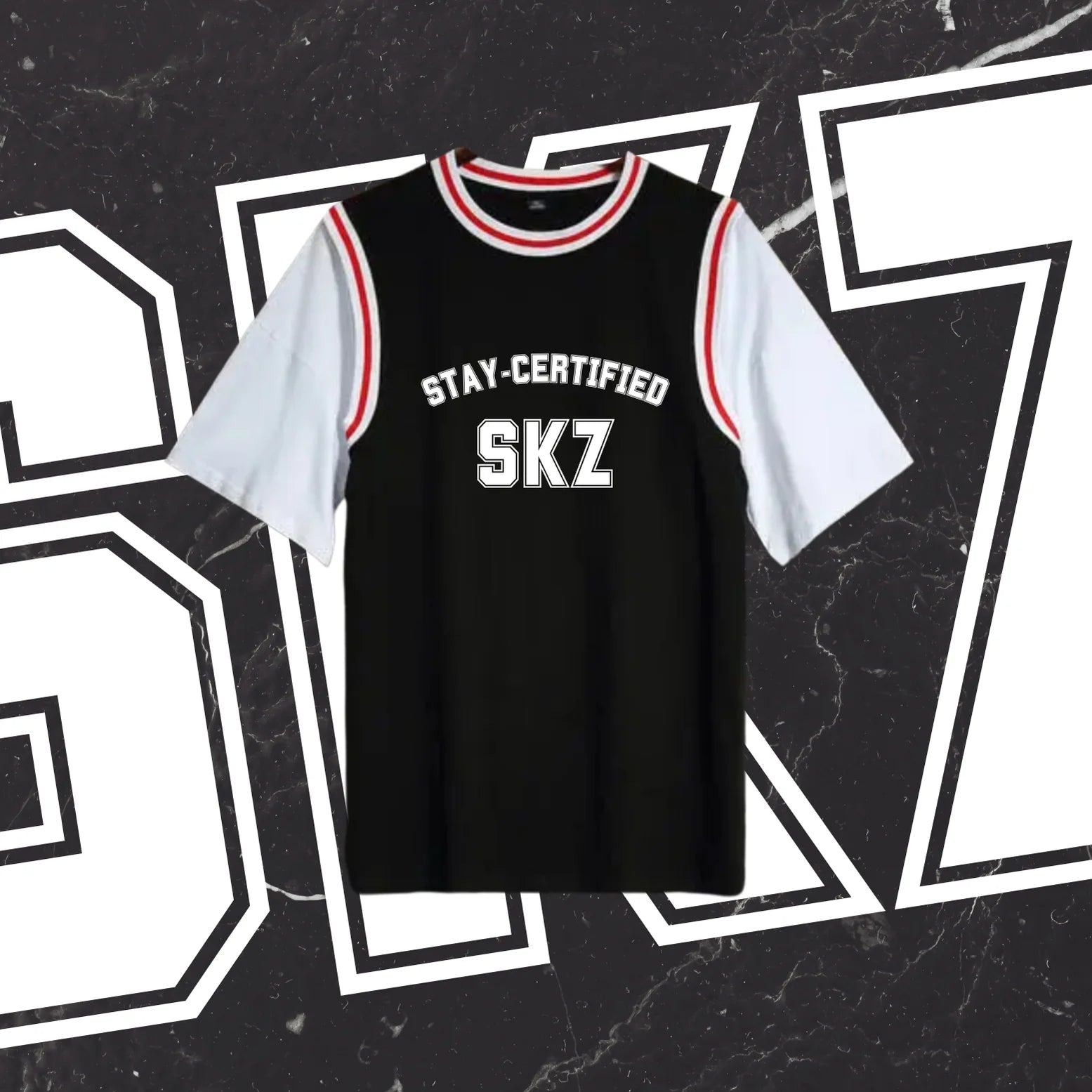 T-shirt STAY-CERTIFIED (BANG CHAN)