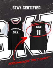 T-shirt STAY-CERTIFIED (CUSTOM) [EXCLU MUNWA]