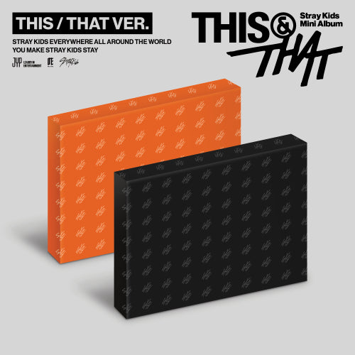 STRAY KIDS - This & That (This Ver. / That Ver. Random Cover)