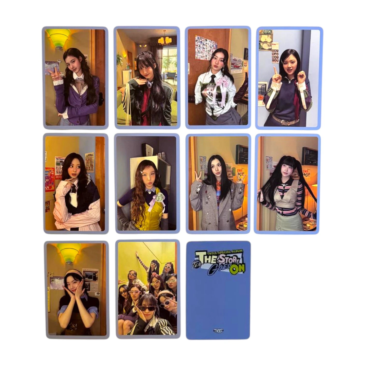 Photocard POB - Twice Special Album Ten : The Story Goes On