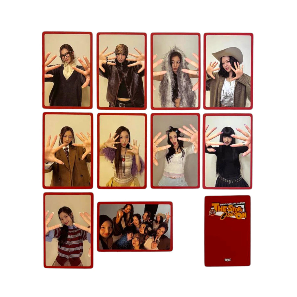 Photocard POB - Twice Special Album Ten : The Story Goes On