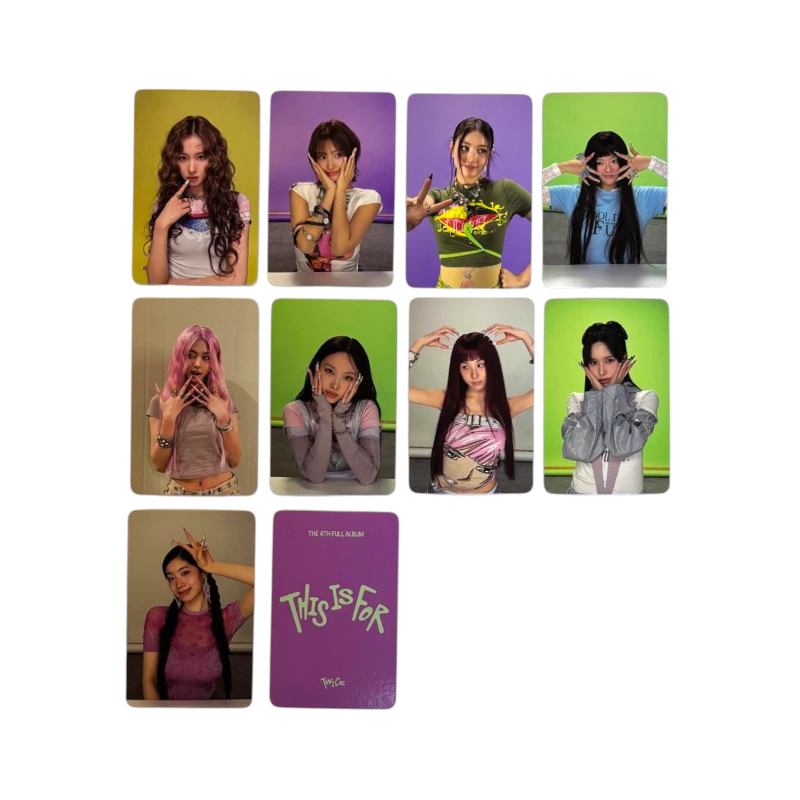 Photocard POB - Twice The 4th Full Album "This is for"
