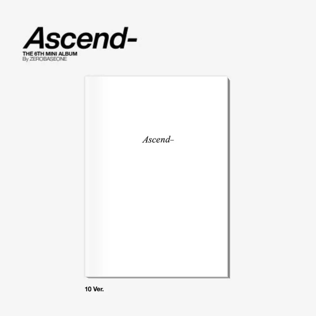 ZEROBASEONE – The 6th Mini Album [Ascend-] (Photobook Ver.)