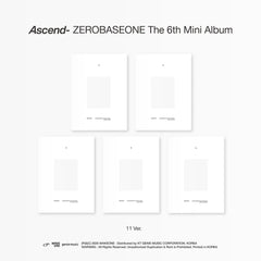 ZEROBASEONE – The 6th Mini Album [Ascend-] (11 Ver.)